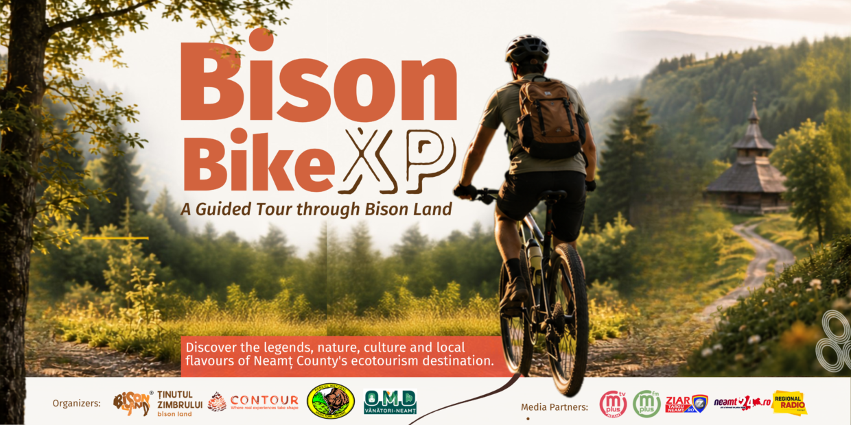 Bison Bike XP: A Guided Cycling Experience in Bison Land (Neamț county, Romania)